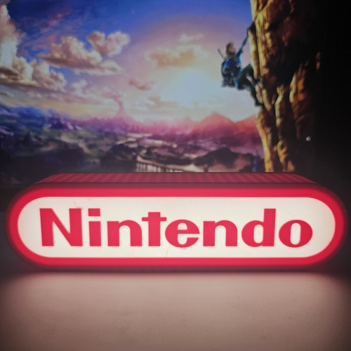Nintendo printed led sign - nintendo,