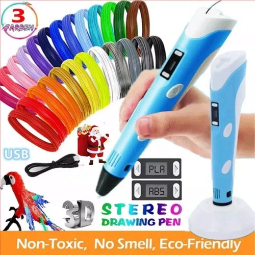 Printing pen set drawing - 3d,