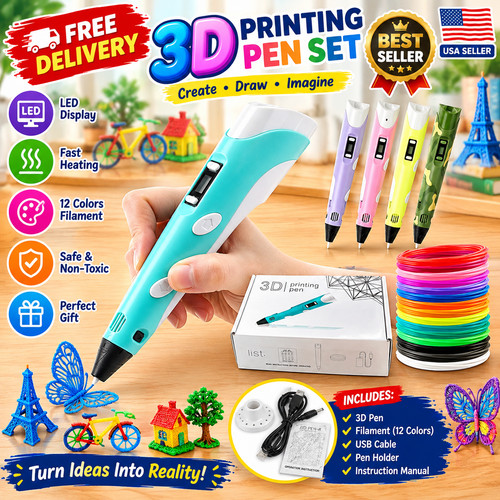Printing pen set drawing - printing,