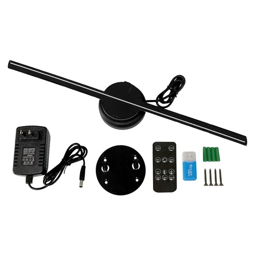 1080p led holographic - 3d, fan